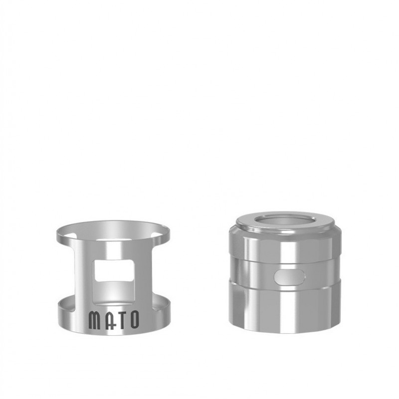 Vandy Vape Mato RDTA Tankshield und Topcap - Silber
