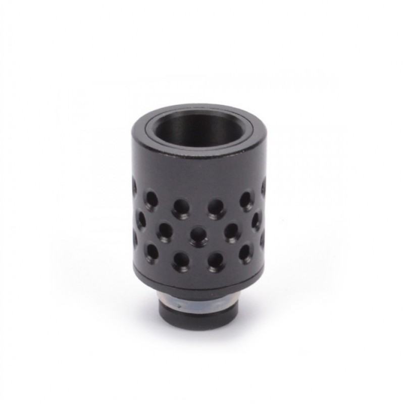 Drip Tip 510 Honeycomb Alu Schwarz