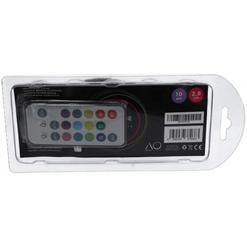 AO Hookah Eclipse Mini LED Color - 10 Stk.